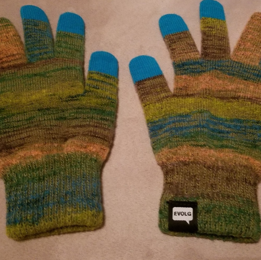 NEW W/O TAGS EVOLG Touchscreen Gloves